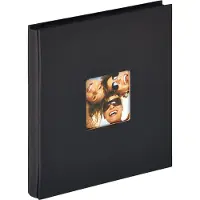 Walther design Fun 10x15 Cm 400 Photos Memo Slip-in Photo Photo Frame Noir