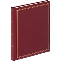 Walther design Monza Photo Album 30 Pages 26x30 Cm Rouge