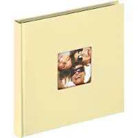 Walther design Fun crème 18x18 30 pages noires FA199H