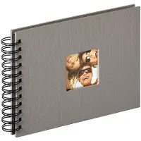 Walther design Album spirale Fun Grau, 23X17 Cm