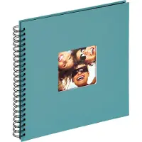 Walther design Fun Spiral 50 Pages Photo Album 30x30 Cm Bleu