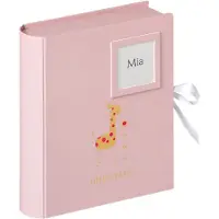 Walther design Boîte bébé Baby Animal Design, rosa, 27 x 3 x 25 cm