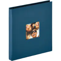 Walther design Fun 400 Photos Memo Slip-in Photo Album 10x15 Cm Bleu