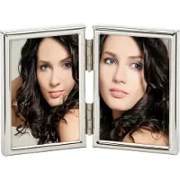 Walther design Chloe Cadre photo 2x 3.5x4.5 cm argenté