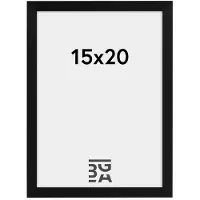 Walther design Objet décoratif - BILDERRAHMEN - 15x20 Aluminium Noir - Contemporain
