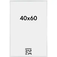 Walther design Cadre photo New Lifestyle 40x60 cm Argenté