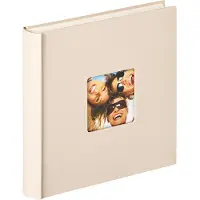 Walther design Fun 30x30 Cm 100 Pages Bookbound Photo Photo Frame Beige
