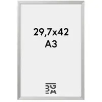 Walther design Chair Din A3 29.7x42 Cm Aluminium Photo Photo Frame Argenté,Gris