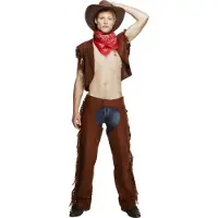Vegaoo Déguisement cowboy homme sexy Medium