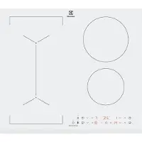 Electrolux LIV63431BW Blanc Plaque de cuisson à induction 4 zones encastrable 59 cm