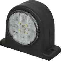 Carpoint LED Feu avant droit rouge/blanc 67mm