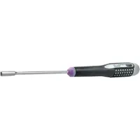 Bahco Ergo Tournevis à Clé à Douille Avec Poignée En Caoutchouc 4 Mmx100 Mm