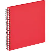 Walther design Spiralalbum Fun Rot, 30X30 Cm, Ohne Ausschnitt