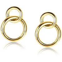 Zinzi Boucles d'oreilles plaqu? or