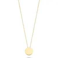 Blush Chaîne en or jaune 14 carats avec pendentif 3080YGO