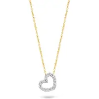 Blush Collier en or 14 carats avec zircone 3072BZI