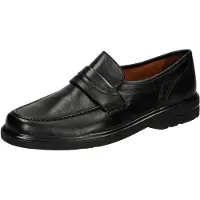 Sioux Pantoufle 'Slipper Herren 28950 Echtleder in schwarz' noir