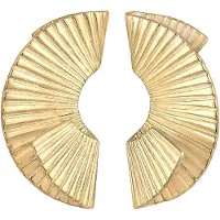 Elli PREMIUM Boucles d'oreilles 'Organic' or