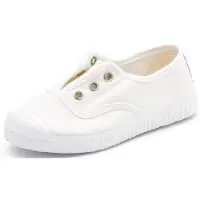 Cienta Baskets basses enfant - Baskets en toile 70997 - blanche enfant || Taille 28