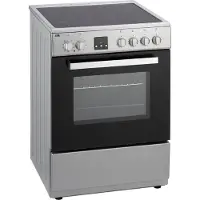 Etna 5fiv760rvs - Cuisinière Induction Triphasé (perilex) Largeur 60 Cm