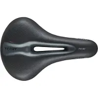 Terry selle de vélo Fisio Gel Max, noir , Fisio Gel femme, standard