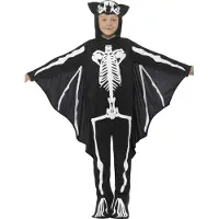 Smiffys Déguisement - Bat Skeleton - Noir/Blanc - - 4-6 ans (104-116) - Costumes