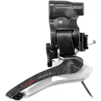 Campagnolo Super Record Eps Front Derailleur Noir 2 x 12s
