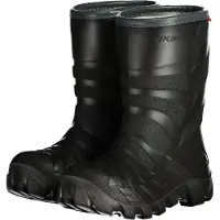 Viking Bottes Thermiques - Noir/Gris - - 34 - Bottes en Caoutchouc
