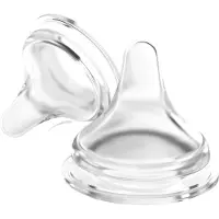 Lansinoh NaturalWave tétine pour biberon Medium 2 pcs