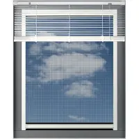 Bruynzeel rouleau moustiquaire fenêtre 103x155 blanc série S700