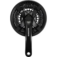 Shimano Tourney Ty501 6-8s Crankset Noir 175 mm / 42/34/24t