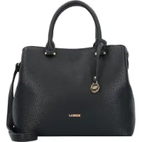L.credi sac à main sac à épaule bandoulière Maxima Handle Bag Black noir