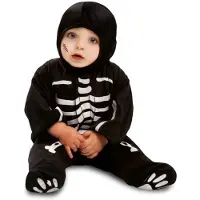 MOM Skeleton Baby Costume Noir 7-12 Months