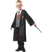 Harry Potter Déguisement Enfant 7/8 Ans Noir H-300142l 7/8 ANS - H-300142L