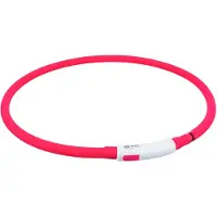 Trixie Bande lumineuse USB XS–XL rouge