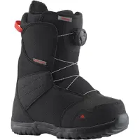 Burton - Boots de snowboard - Zipline Boa Black - Taille Enfant 22 - Noir