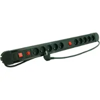 Profile Bloc Multiprise 1.5 M + 2 Interrupteurs (155977)