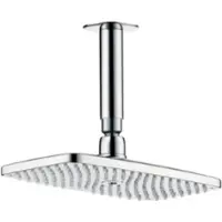 Hansgrohe HG Douche de tête Raindance E 240 Air 1jet DN 15 m support. 100 EcoSm Vers. chrome (1 Type de jet, 9 l/min)