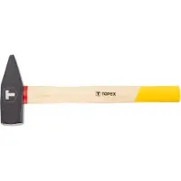 Topex Marteau de serrurier 2000 g, manche en bois