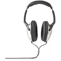 Nedis Kopfhörer Bügel overEar 40mm Treiber 6m Lautst. sw-si HPWD1201BK