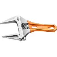 Neo Tools Clé courte réglable 185 mm, plage 0-53 mm