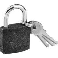 GRUPA TOPEX Cadenas de 75 mm, 2 clés