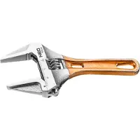 Neo Tools Clé courte réglable 118 mm, plage 0-28 mm