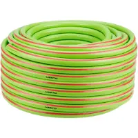Verto Professional Tuyau d'arrosage 3/4 pouces, longueur 30 m, 3 couches - résistant aux UV, tuyau flexible