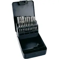 Topex Tarauds M3-M12, 21 pièces.