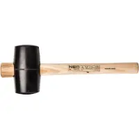 Neo Tools maillet caoutchouc 680gr, usa hickory natural rubber