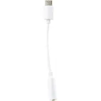 Scanpart Adaptateur USB-C vers prise jack 3,5 mm, blanc