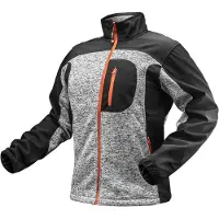 Neo Tools Sweat-shirt en maille renforcé par un tissu Softshell Taille S (S)