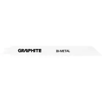 Graphite Lames de scie à baïonnette 225 x 20 x 0.9 mm, 18TPI, set. 2 pièces.