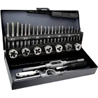 Topex Dies et robinets M3-M12, Kit 32pcs.